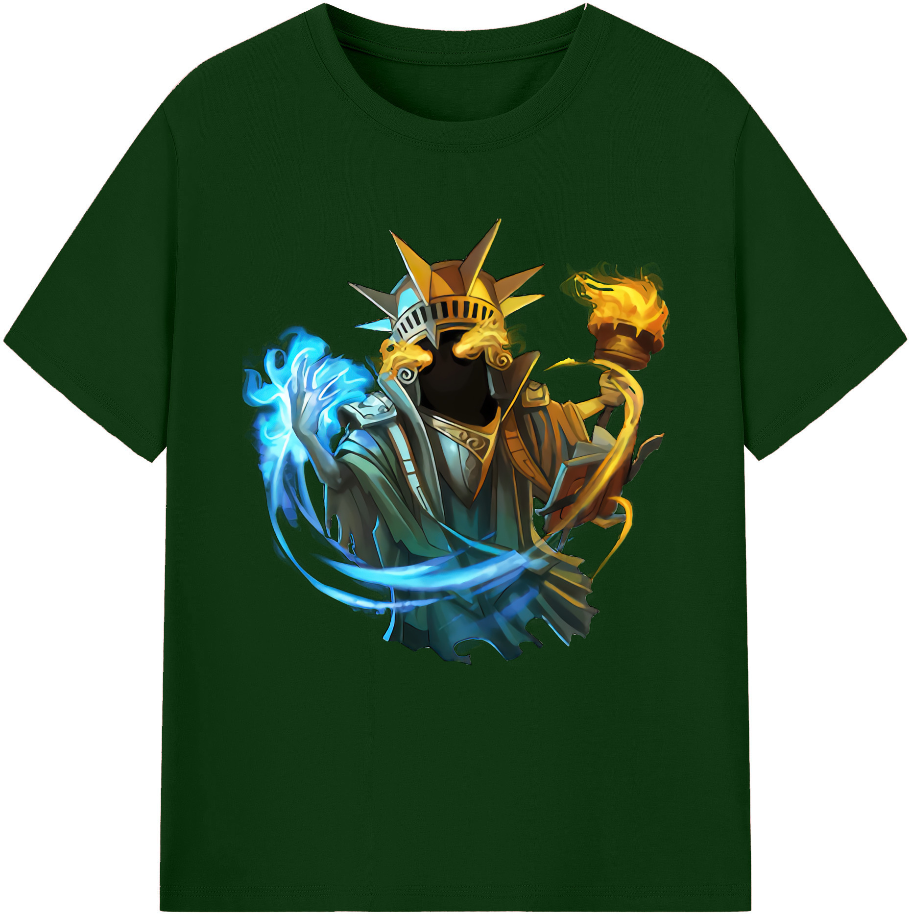 リーグ・オブ・レジェンド League of Legends LOL 綿100％半袖Tシャツ（フロントプリント）